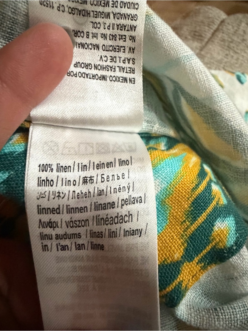 NWT FARM Rio Green & Yellow Halter Dress - Picture 8 of 16